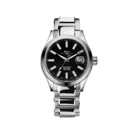 Reloj Ball Engineer lll Marvelight Chronometer NM9026C-S6CJ-BK. Género: Hombre. Material: Acero. Tamaño: De 39mm a 42mm. Correa: Acero. Color esfera: Negro. Estilo: Cocktail. Movimiento: Automático. Características técnicas: Hora y segundero,Calendario,Reserva de marcha