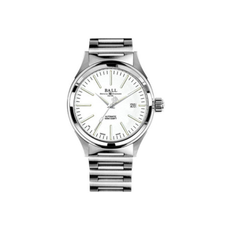 Reloj Ball Fireman Enterprise NM2098C-S20J-WH. Género: Hombre. Material: Acero. Tamaño: De 39mm a 42mm. Correa: Acero. Color esfera: Blanco. Estilo: Cocktail,Clásico. Movimiento: Automático. Características técnicas: Hora y segundero,Calendario,Reserva de marcha