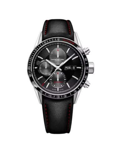 Reloj Raymond Weil Freelancer 7731-SC1-20621 Hombre Cronógrafo Negro