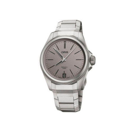 Reloj Oris ProPilot X Calibre 400 01 400 7778 7153-07 7 20 01TLC. Género: Hombre,Mujer. Material: Titanio. Tamaño: De 39mm a 42mm. Correa: Titanio. Color esfera: Gris. Estilo: Casual. Movimiento: Automático. Características técnicas: Hora y segundero,Calendario,Reserva de marcha