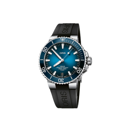 Reloj Oris Aquis Date Calibre 400 01 400 7763 4135. Género: Hombre. Material: Acero. Tamaño: De 43mm a 46mm. Correa: Caucho. Color esfera: Azul. Estilo: Deportivo,Casual. Movimiento: Automático. Características técnicas: Calendario,Hora y segundero