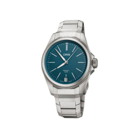Reloj Oris ProPilot X Calibre 400 01 400 7778 7155-07 7 20 01TLC. Género: Hombre,Mujer. Material: Titanio. Tamaño: De 39mm a 42mm. Correa: Titanio. Color esfera: Azul. Estilo: Casual. Movimiento: Automático. Características técnicas: Hora y segundero,Calendario,Reserva de marcha