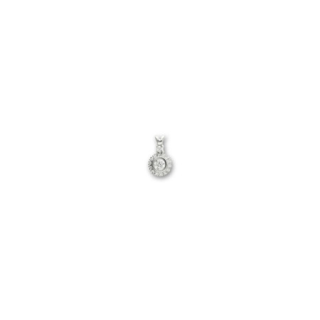 Colgante Oro Blanco Y Diamantes. Género: Mujer. Material: Oro blanco. Piedras: Diamantes