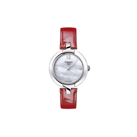 Reloj Tissot Pinky T084.210.16.116.00. Género: Mujer. Material: Acero. Tamaño: Menos de 32mm. Correa: Piel. Color esfera: Nácar. Estilo: Casual. Movimiento: Cuarzo. Características técnicas: Solo hora