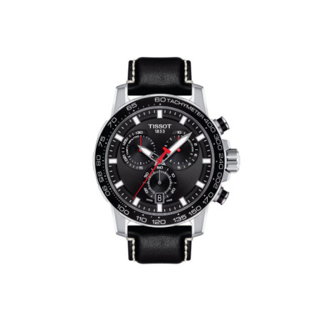 Reloj Tissot SuperSport Chrono T125.617.16.051.00. Género: Hombre. Material: Acero. Tamaño: De 43mm a 46mm. Correa: Piel. Color esfera: Negro. Estilo: Deportivo. Movimiento: Cuarzo. Características técnicas: Hora y segundero,Cronógrafo,Calendario