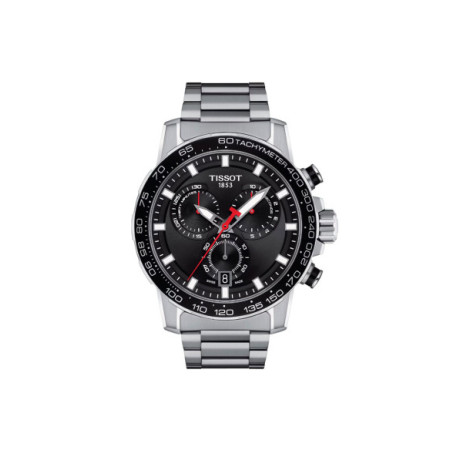 Reloj Tissot Supersport Chrono T125.617.11.051.00. Género: Hombre. Material: Acero. Tamaño: De 43mm a 46mm. Correa: Acero. Color esfera: Negro. Estilo: Deportivo. Movimiento: Cuarzo. Características técnicas: Hora y segundero,Calendario,Cronógrafo