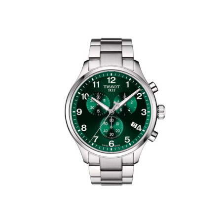 Reloj Tissot Crono XL Classic T116.617.11.092.00. Género: Hombre. Material: Acero. Tamaño: De 43mm a 46mm. Correa: Acero. Color esfera: Verde. Estilo: Clásico,Casual. Movimiento: Cuarzo. Características técnicas: Hora y segundero,Calendario,Cronógrafo