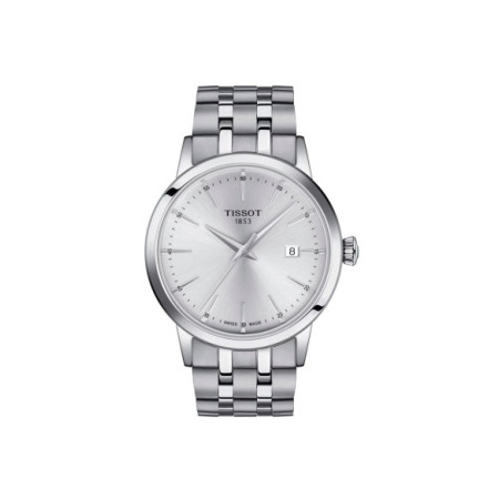 Reloj Tissot Classic Dream T129.410.11.031.00. Género: Hombre. Material: Acero. Tamaño: De 39mm a 42mm. Correa: Acero. Color esfera: Plata. Estilo: Clásico. Movimiento: Cuarzo. Características técnicas: Hora y segundero,Calendario