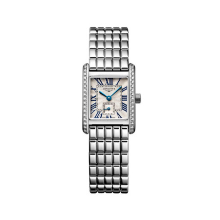Reloj Longines Mini DolceVita L5.200.0.71.6. Género: Mujer. Material: Acero. Tamaño: Menos de 32mm. Correa: Acero. Color esfera: Plata. Estilo: Cocktail,Clásico. Movimiento: Cuarzo. Características técnicas: Hora y segundero