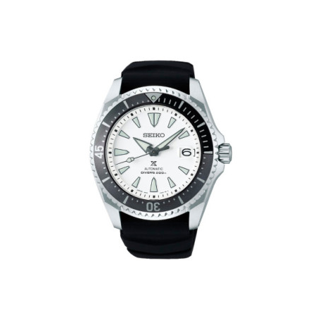 Reloj Seiko Prospex SPB191J1. Género: Hombre. Material: Titanio. Tamaño: De 43mm a 46mm. Correa: Silicona. Color esfera: Blanco. Estilo: Casual. Movimiento: Automático. Características técnicas: Hora y segundero,Calendario,Reserva de marcha