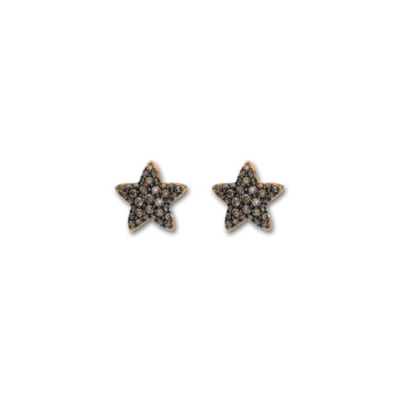 Pendientes Oro Amarillo Y Diamantes. Género: Mujer. Material: Oro amarillo. Piedras: Diamantes