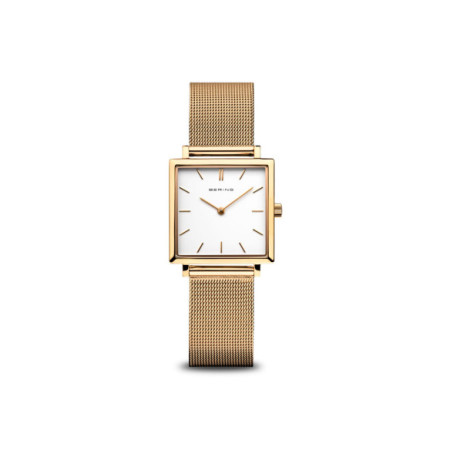 Reloj Bering Classic 18226-334. Género: Mujer. Material: Acero. Tamaño: Menos de 32mm. Correa: Acero. Color esfera: Blanco. Estilo: Clásico,Cocktail. Movimiento: Cuarzo. Características técnicas: Solo hora