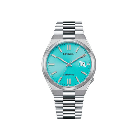 Reloj Citizen Tsuyosa NJ0151-88M. Género: Hombre. Material: Acero. Tamaño: De 39mm a 42mm. Correa: Acero. Color esfera: Azul. Estilo: Casual. Movimiento: Automático. Características técnicas: Hora y segundero,Calendario,Reserva de marcha
