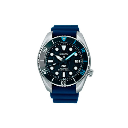 Reloj Seiko Prospex Divers Padi King Sumo SPB325J1. Género: Hombre. Material: Acero. Tamaño: De 43mm a 46mm. Correa: Silicona. Color esfera: Negro. Estilo: Casual,Deportivo. Movimiento: Automático. Características técnicas: Hora y segundero,Calendario,Reserva de marcha