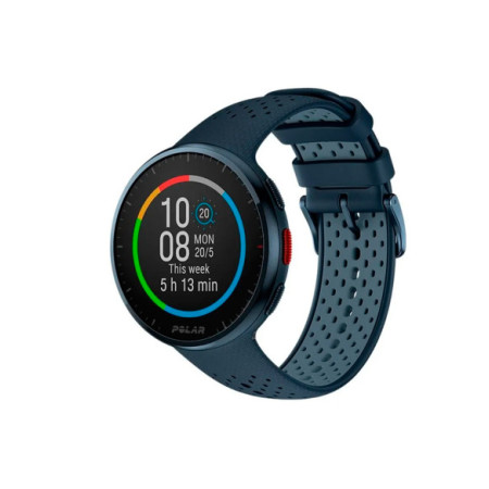 Reloj Polar Pacer Pro 900102181. Género: Mujer,Hombre. Material: Polímero reforzado. Tamaño: De 43mm a 46mm. Correa: Silicona. Color esfera: Azul. Estilo: Deportivo. Movimiento: Cuarzo. Características técnicas: Multifunción