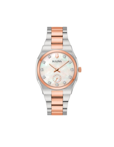 Reloj Bulova Surveyor Lady 11 Diamantes 98P221
