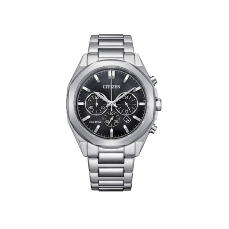 Reloj Citizen Chrono Elegant CA4590-81E. Género: Hombre. Material: Acero. Tamaño: De 39mm a 42mm. Correa: Acero. Color esfera: Negro. Estilo: Casual,Clásico. Movimiento: Eco Drive. Características técnicas: Hora y segundero,Calendario,Reserva de marcha