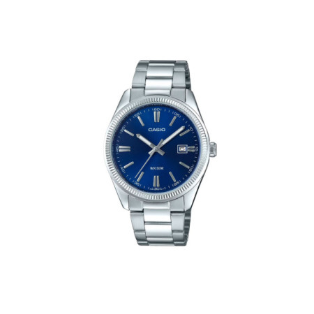 Reloj Casio MTP-1302PD-2AVEF. Género: Mujer,Hombre. Material: Acero. Tamaño: De 32mm a 38mm. Correa: Acero. Color esfera: Azul. Estilo: Clásico. Movimiento: Cuarzo. Características técnicas: Hora y segundero,Calendario