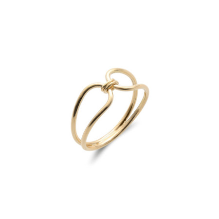 Anillo Oro Amarillo Nudo. Género: Mujer. Material: Oro amarillo. Piedras: Sin gemas