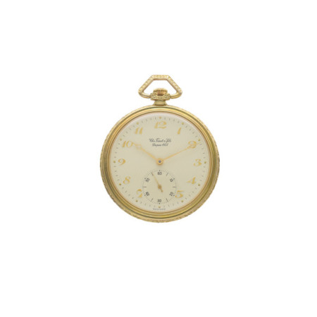 Reloj de Bolsillo Chs Tissot & Fils Depuis 1853. Género: Mujer,Hombre. Material: Acero. Tamaño: Más de 46mm. Correa: Otros. Color esfera: Otros. Estilo: Clásico. Movimiento: Cuerda. Características técnicas: Hora y segundero