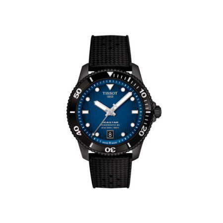 Reloj Tissot Seastar 1000 Powermatic 80 T120.807.37.041.00. Género: Mujer,Hombre. Material: Acero. Tamaño: De 39mm a 42mm. Correa: Otros. Color esfera: Azul. Estilo: Casual,Deportivo. Movimiento: Automático. Características técnicas: Hora y segundero,Calendario,Reserva de marcha