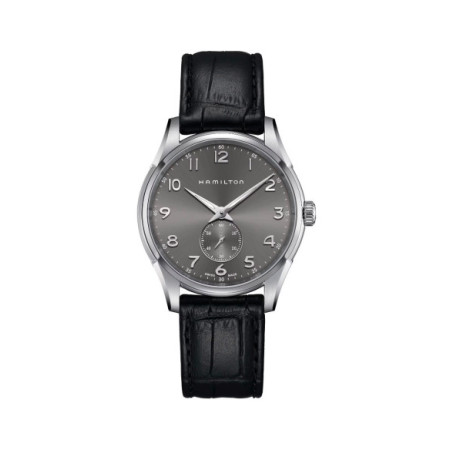 Reloj Hamilton Jazzmaster Thinline Small Second H38411783. Género: Hombre. Material: Acero. Tamaño: De 39mm a 42mm. Correa: Piel. Color esfera: Negro. Estilo: Casual. Movimiento: Cuarzo. Características técnicas: Hora y segundero