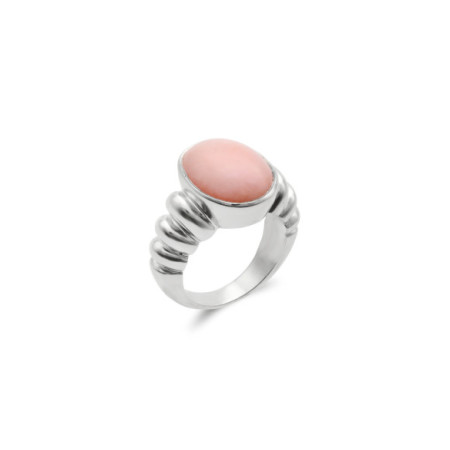 Anillo Plata Y Ópalo. Género: Mujer. Material: Plata. Piedras: Sin gemas