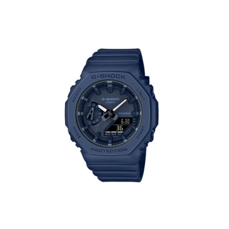 Reloj Casio G-Shock GMA-S2100BA-2A1ER. Género: Mujer. Material: Resina. Tamaño: De 43mm a 46mm. Correa: Resina. Color esfera: Azul. Estilo: Casual,Deportivo. Movimiento: Cuarzo. Características técnicas: Multifunción