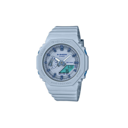 Reloj Casio G-Shock GMA-S2100BA-2A2ER. Género: Mujer. Material: Resina. Tamaño: De 43mm a 46mm. Correa: Resina. Color esfera: Otros. Estilo: Casual. Movimiento: Cuarzo. Características técnicas: Multifunción