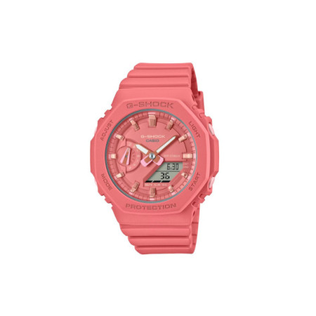 Reloj Casio G-Shock GMA-S2100-4A2ER. Género: Mujer. Material: Resina. Tamaño: De 43mm a 46mm. Correa: Resina. Color esfera: Rosa. Estilo: Casual,Deportivo. Movimiento: Cuarzo. Características técnicas: Multifunción