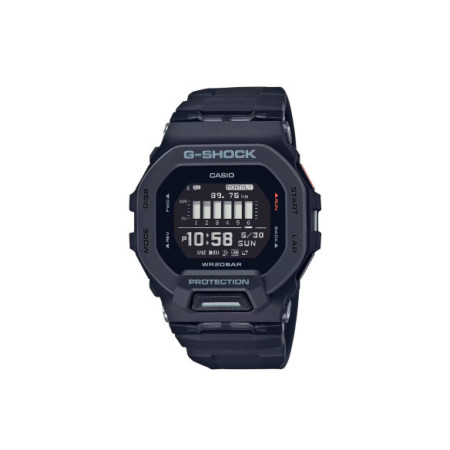 Reloj Casio G-Shock GBD-200-1ER. Género: Mujer,Hombre. Material: Resina. Tamaño: De 43mm a 46mm. Correa: Resina. Color esfera: Negro. Estilo: Casual,Deportivo. Movimiento: Cuarzo. Características técnicas: Multifunción