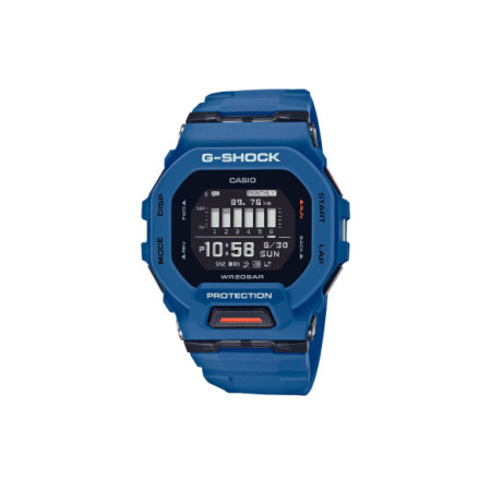 Reloj Casio G-Shock G-SQUAD GBD-200-2ER. Género: Mujer,Hombre. Material: Resina. Tamaño: De 43mm a 46mm. Correa: Resina. Color esfera: Negro. Estilo: Casual,Deportivo. Movimiento: Cuarzo. Características técnicas: Multifunción