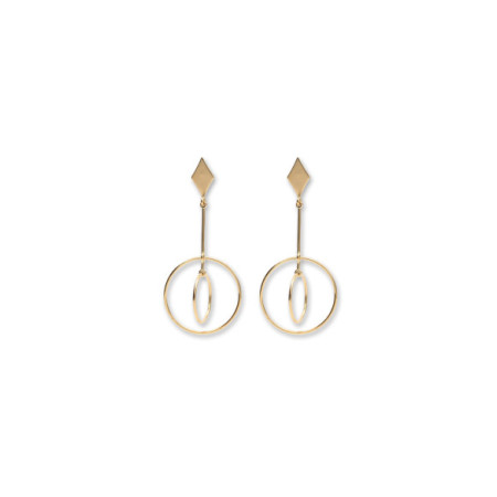 Pendientes Oro Amarillo. Género: Mujer. Material: Oro amarillo. Piedras: Sin gemas