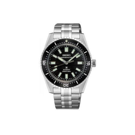 Reloj Seiko Prospex Marinemaster SJE101J1. Género: Hombre. Material: Acero. Tamaño: De 39mm a 42mm. Correa: Acero. Color esfera: Negro. Estilo: Casual,Deportivo,Cocktail. Movimiento: Automático. Características técnicas: Hora y segundero,Reserva de marcha