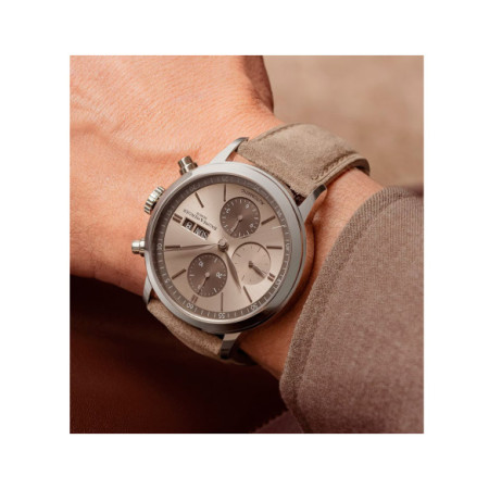 Reloj Baume Et Mercier Classima M0A10782. Género: Hombre. Material: Acero. Tamaño: De 39mm a 42mm. Correa: Piel. Color esfera: Otros. Estilo: Cocktail. Movimiento: Automático. Características técnicas: Hora y segundero,Calendario,Cronógrafo,Reserva de marcha