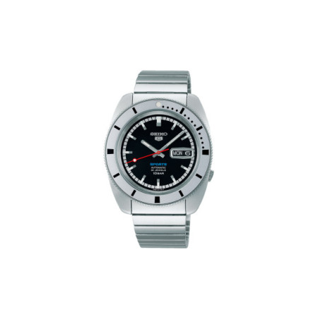 Reloj Seiko 5 Sports SKX Series SRPL05K1. Género: Hombre. Material: Acero. Tamaño: De 32mm a 38mm. Correa: Acero. Color esfera: Negro. Estilo: Deportivo. Movimiento: Automático. Características técnicas: Hora y segundero,Calendario,Reserva de marcha