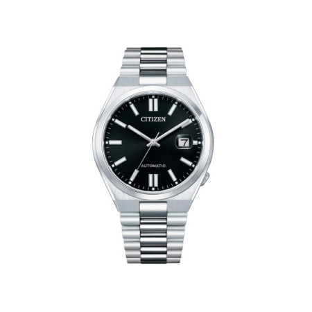 Reloj Citizen Tsuyosa NJ0150-81E. Género: Mujer,Hombre. Material: Acero. Tamaño: De 39mm a 42mm. Correa: Acero. Color esfera: Negro. Estilo: Casual,Clásico. Movimiento: Automático. Características técnicas: Hora y segundero,Calendario,Reserva de marcha