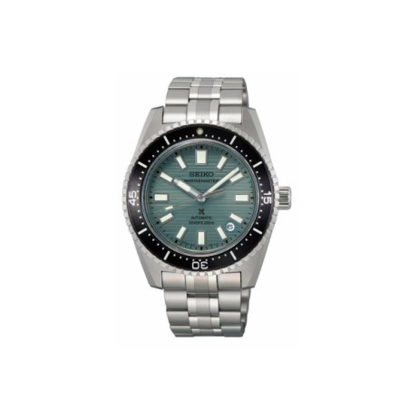 Reloj Seiko Prospex Marinemaster SJE117J1. Género: Mujer,Hombre. Material: Acero. Tamaño: De 39mm a 42mm. Correa: Acero. Color esfera: Verde. Estilo: Casual,Cocktail,Deportivo. Movimiento: Automático. Características técnicas: Hora y segundero,Calendario,Reserva de marcha