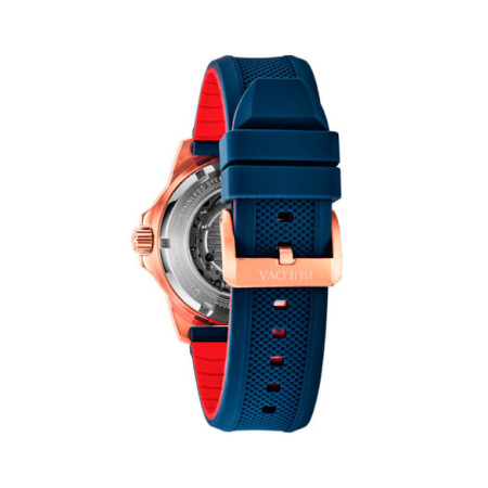 Reloj Bulova Marine Star Automatic 98A227. Género: Hombre. Material: Acero. Tamaño: De 43mm a 46mm. Correa: Silicona. Color esfera: Azul. Estilo: Casual,Deportivo. Movimiento: Automático. Características técnicas: Hora y segundero