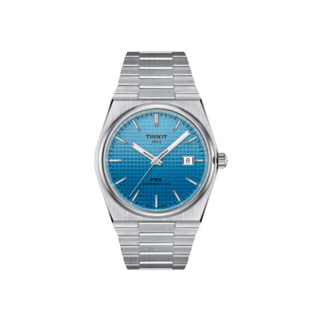 Reloj Tissot PRX Powermatic 80 T137.407.11.351.01. Género: Hombre. Material: Acero. Tamaño: De 39mm a 42mm. Correa: Acero. Color esfera: Otros. Estilo: Casual,Clásico. Movimiento: Automático. Características técnicas: Hora y segundero,Calendario,Reserva de marcha