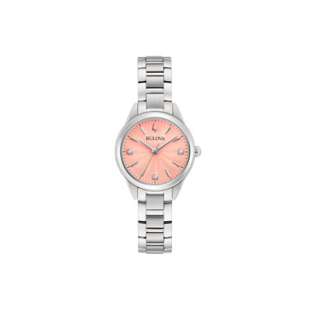 Reloj Bulova Sutton Lady 96P254. Género: Mujer. Material: Acero. Tamaño: Menos de 32mm. Correa: Acero. Color esfera: Otros. Estilo: Cocktail,Clásico. Movimiento: Cuarzo. Características técnicas: Hora y segundero