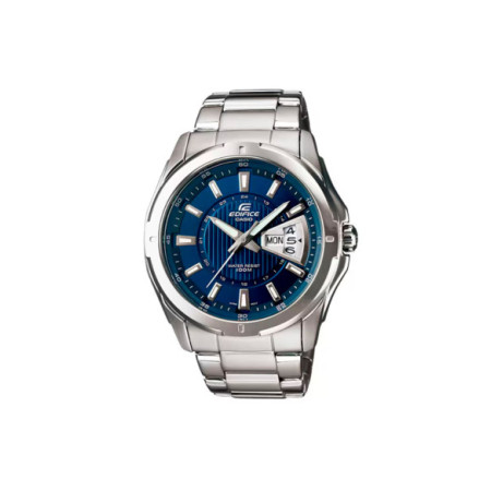Reloj Casio Edifice EF-129D-2AVEF. Género: Mujer,Hombre. Material: Acero. Tamaño: De 39mm a 42mm. Correa: Acero. Color esfera: Azul. Estilo: Deportivo. Movimiento: Cuarzo. Características técnicas: Hora y segundero,Calendario