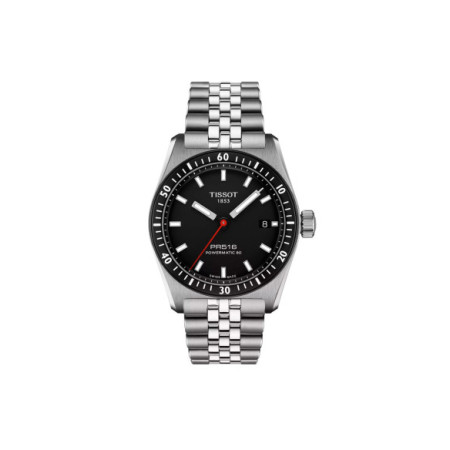Reloj Tissot PR516 Powermatic 80 T149.407.11.051.00. Género: Hombre,Mujer. Material: Acero. Tamaño: De 32mm a 38mm. Correa: Acero. Color esfera: Negro. Estilo: Casual,Deportivo. Movimiento: Automático. Características técnicas: Hora y segundero,Calendario,Reserva de marcha