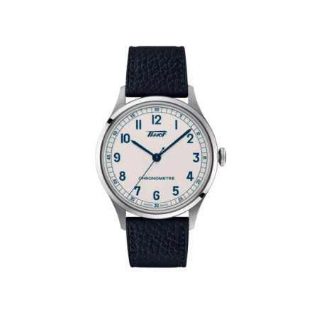Reloj Tissot Heritage 1938 Automatic COSC T142.464.16.032.00. Género: Mujer,Hombre. Material: Acero. Tamaño: De 39mm a 42mm. Correa: Piel. Color esfera: Plata. Estilo: Clásico,Cocktail. Movimiento: Automático. Características técnicas: Hora y segundero,Reserva de marcha