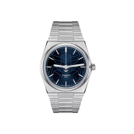 Reloj Tissot PRX Ufo Robot Grendizer T137.407.11.041.02. Género: Hombre. Material: Acero. Tamaño: De 39mm a 42mm. Correa: Acero. Color esfera: Azul. Estilo: Casual. Movimiento: Automático. Características técnicas: Hora y segundero,Reserva de marcha