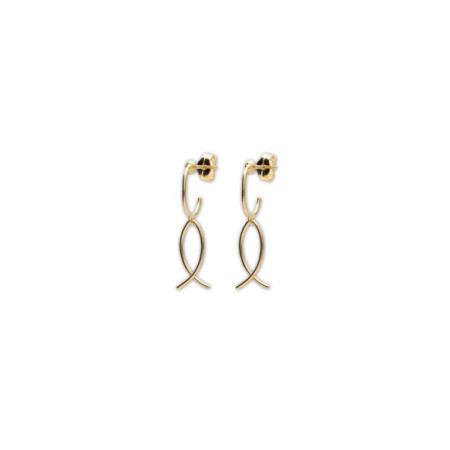 Argollas Oro Amarillo. Género: Mujer. Material: Oro amarillo. Piedras: Sin gemas