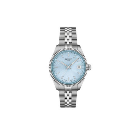 Reloj Tissot Ballade 34mm T156.210.11.351.00. Género: Mujer. Material: Acero. Tamaño: De 32mm a 38mm. Correa: Acero. Color esfera: Azul. Estilo: Cocktail,Clásico. Movimiento: Cuarzo. Características técnicas: Hora y segundero,Calendario