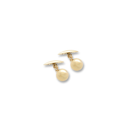 Gemelos Oro Amarillo. Género: Hombre. Material: Oro amarillo. Piedras: Sin gemas