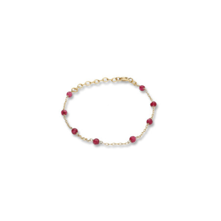 Pulsera Oro Amarillo Y Jade. Género: Mujer. Material: Oro amarillo. Piedras: Jade