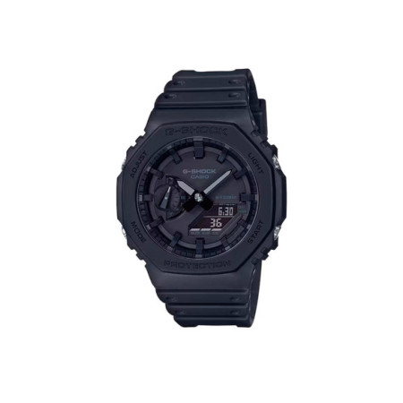 Reloj Casio G-Shock GA-2100-1A1ER. Género: Hombre. Material: Resina. Tamaño: De 43mm a 46mm. Correa: Resina. Color esfera: Negro. Estilo: Casual,Deportivo. Movimiento: Cuarzo. Características técnicas: Multifunción
